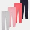 Friboo 4 PACK BASIC GIRLS - Leggings - Hosen - 917 - Multi-coloured, Kinder -Günstiges FRIBOO Geschäft 0020027828c040f5846a1cf398d4997b