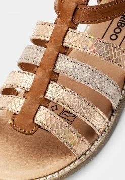 Friboo LEATHER - Riemensandalette - Cognac, Kinder -Günstiges FRIBOO Geschäft 09f27a1c147a4f51a0afd7ce74d8ce4f