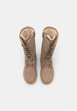 Friboo LEATHER - Schnürstiefel - Taupe, Kinder -Günstiges FRIBOO Geschäft 0f852feac5f447689118e0f20e2ab93e