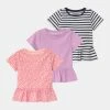 Friboo 3 PACK - T-Shirt Print - Pink/purple/black, Kinder 1 Friboo 3 PACK - T-Shirt Print - Pink/purple/black, Kinder -Günstiges FRIBOO Geschäft 111eee126e2144adb4869b3c4f681dc8