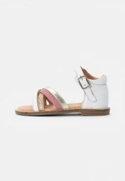 Friboo LEATHER SANDALS - Riemensandalette - White, Kinder