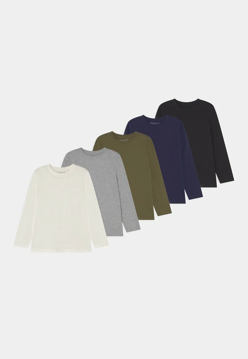 Friboo BOYS TEE 5 PACK - Langarmshirt - Multi-coloured/white/grey, Kinder 3 Friboo BOYS TEE 5 PACK - Langarmshirt - Multi-coloured/white/grey, Kinder