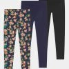 Friboo BASIC GIRLS 3 PACK - Leggings - Hosen - Multi-coloured, Kinder -Günstiges FRIBOO Geschäft 23a79f0f5b78407d855adb64ce92767b