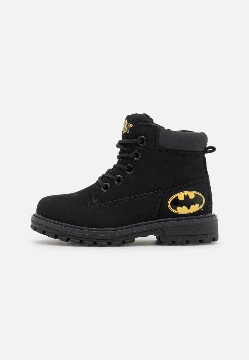 Friboo BATMAN - Schnürstiefelette - Black, Unisex 3 Friboo BATMAN - Schnürstiefelette - Black, Unisex
