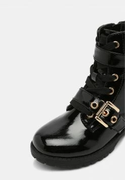 Friboo Schnürstiefelette - Black, Kinder -Günstiges FRIBOO Geschäft 32bbb8434bb6461aae7219f8faf20756