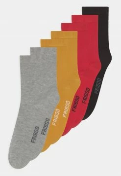 Friboo 7 PACK - Socken - Black/ochre/red, Kinder