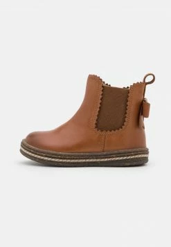 Friboo LEATHER - Stiefelette - Cognac, Kinder