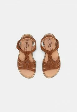 Friboo LEATHER SANDALS - Riemensandalette - Cognac, Kinder -Günstiges FRIBOO Geschäft 4d3c1948c14241cdb0315039145e8f2b