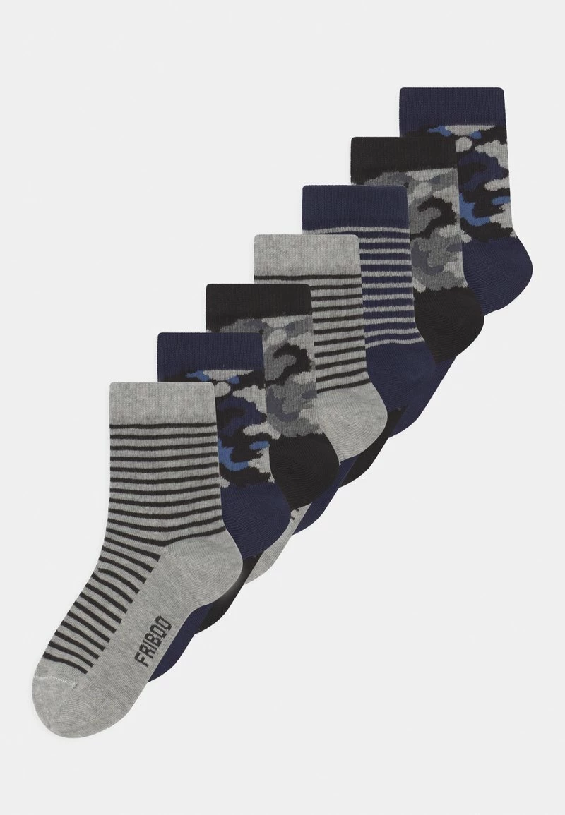 Friboo BOYS 7 PACK - Socken - Grey/black, Kinder 3 Friboo BOYS 7 PACK - Socken - Grey/black, Kinder