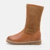 Friboo LEATHER - Stiefel - Cognac, Kinder