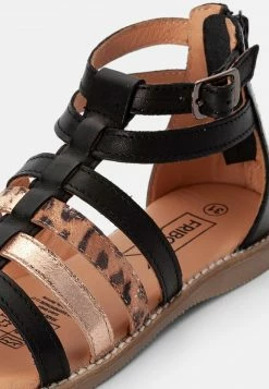 Friboo LEATHER - Riemensandalette - Black, Kinder -Günstiges FRIBOO Geschäft 51e9877a286d4d24be28729462d4c066