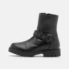Friboo Cowboy-/Bikerstiefelette - Black, Kinder