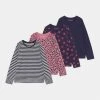 Friboo GIRLS TEE 4 PACK - Langarmshirt - Multi-coloured/pink/dark Blue, Kinder -Günstiges FRIBOO Geschäft 675d5a03db38441fb2f5fff746b7a66d