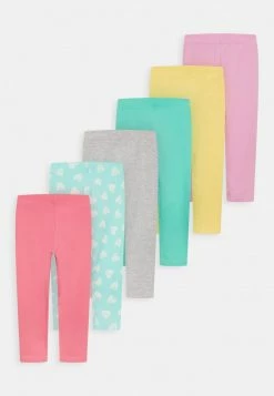 Friboo 7 PACK - Leggings - Hosen - Multi Coloured/ight Pink/yellow, Kinder