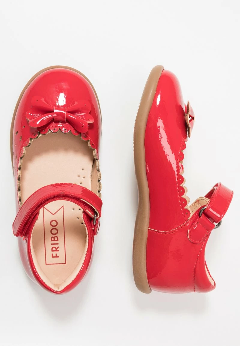 Friboo Riemchenballerina - Red, Kinder 3 Friboo Riemchenballerina - Red, Kinder