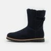 Friboo LEATHER - Snowboot/Winterstiefel - Dark Blue, Kinder -Günstiges FRIBOO Geschäft 730774f5792b40e8988fada10e674606