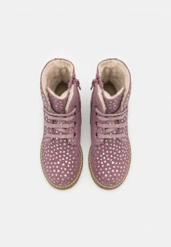 Friboo LEATHER - Schnürstiefelette - Mauve, Kinder 11 Friboo LEATHER - Schnürstiefelette - Mauve, Kinder -Günstiges FRIBOO Geschäft 7640c672b7aa466a9758f6d2019c1bce