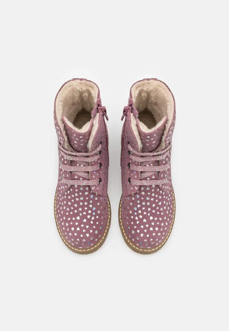 Friboo LEATHER - Schnürstiefelette - Mauve, Kinder 6 Friboo LEATHER - Schnürstiefelette - Mauve, Kinder – Bild 4