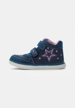 Friboo LEATHER BOOTIES - Sneaker High - Dark Blue, Kinder