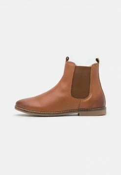Friboo LEATHER BOOTIES - Stiefelette - Cognac, Kinder