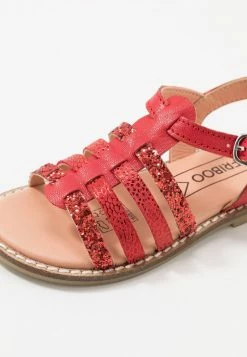 Friboo LEATHER - Riemensandalette - Red, Kinder -Günstiges FRIBOO Geschäft 91f885720a5f42a990612141bc21d2f5