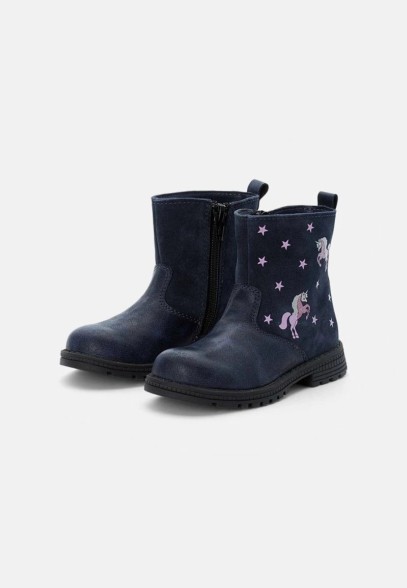 Friboo LEATHER BOOTIES - Stiefelette - Dark Grey, Kinder 4 Friboo LEATHER BOOTIES - Stiefelette - Dark Grey, Kinder – Bild 2