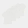 Friboo 4 PACK - T-Shirt Basic - White, Kinder