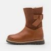 Friboo LEATHER - Stiefel - Cognac, Kinder -Günstiges FRIBOO Geschäft 94a6f8919b7243fda1c24f219f5686ac