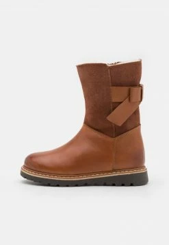 Friboo LEATHER - Stiefel - Cognac, Kinder