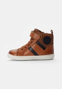 Friboo LEATHER BOOTIES - Sneaker High - Cognac, Kinder