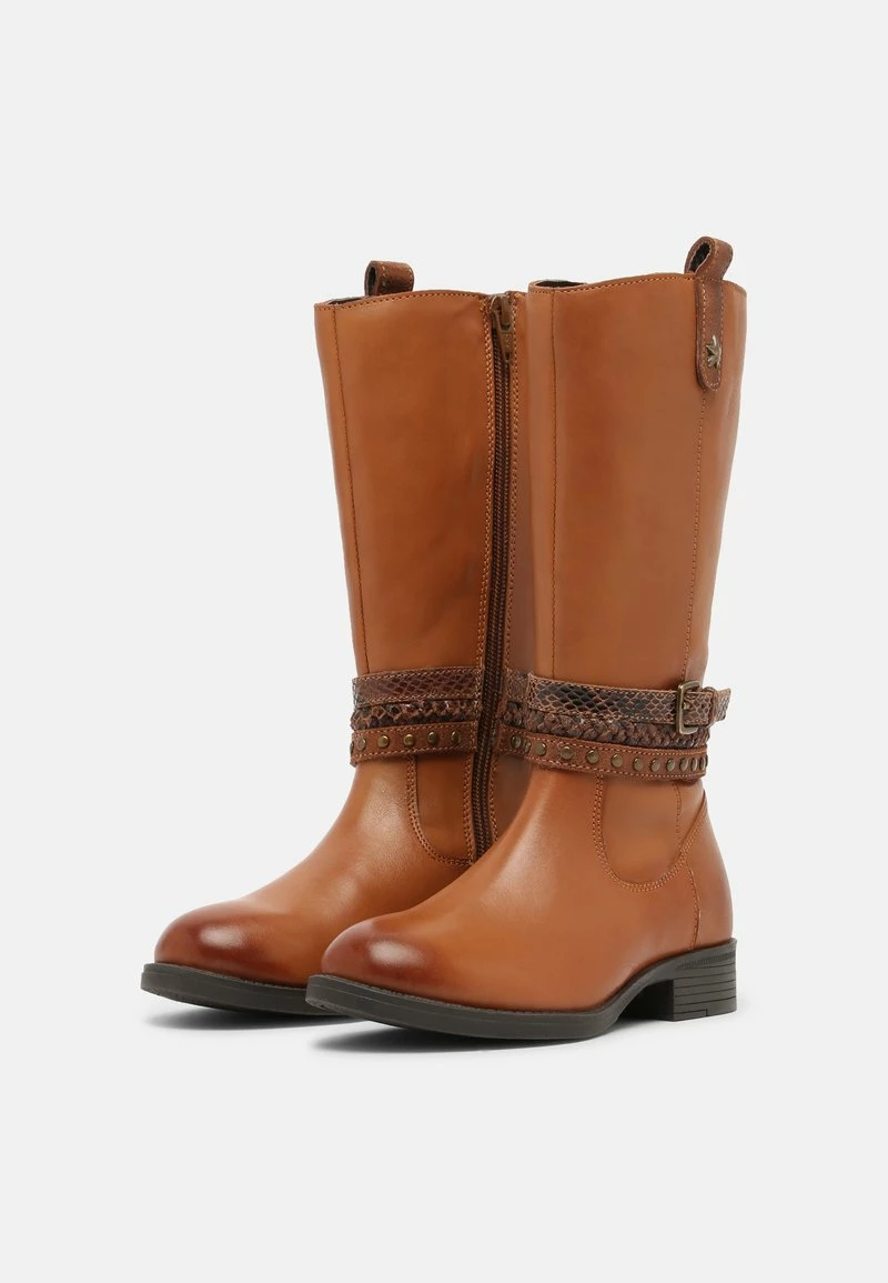 Friboo Cowboy-/Bikerboot - Cognac, Kinder 4 Friboo Cowboy-/Bikerboot - Cognac, Kinder – Bild 2