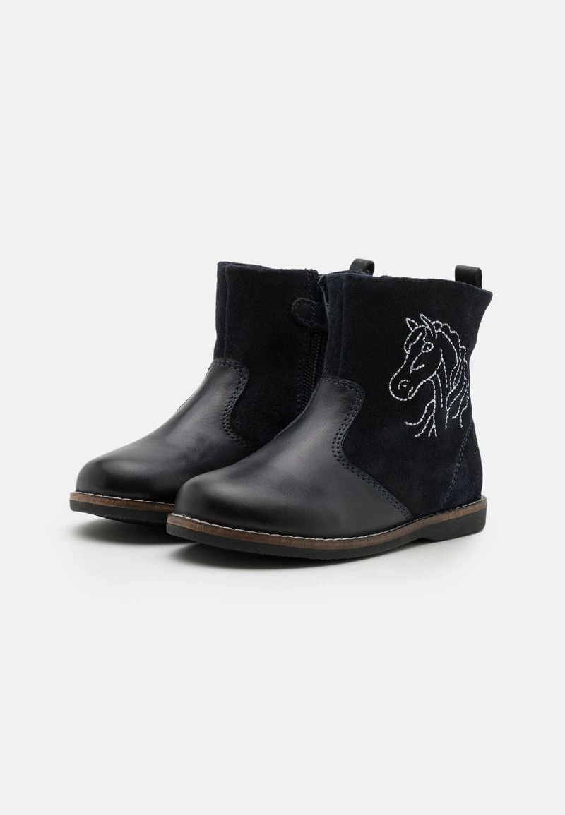 Friboo LEATHER - Stiefelette - Dark Blue, Kinder 4 Friboo LEATHER - Stiefelette - Dark Blue, Kinder – Bild 2