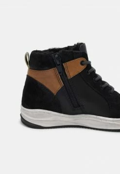 Friboo LEATHER - Schnürstiefelette - Dark Blue, Kinder -Günstiges FRIBOO Geschäft b8bc1794ce084342b10991ba9e3b5b13