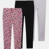Friboo BASIC GIRLS 3 PACK - Leggings - Hosen - Pink - 402_grey - 102_black - 802, Kinder 2 Friboo BASIC GIRLS 3 PACK - Leggings - Hosen - Pink - 402_grey - 102_black - 802, Kinder -Günstiges FRIBOO Geschäft c0edb8ffa30a4f519ce546294f1b6b0a