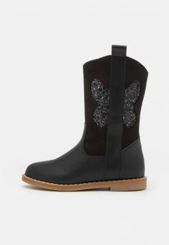 Friboo Cowboy-/Bikerboot - Black, Kinder