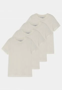 Friboo BASIC BOY TEE 4 PACK - T-Shirt Basic - White, Kinder