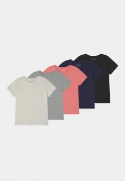Friboo BASIC GIRLS 5 PACK - T-Shirt Basic - Multi-coloured, Kinder