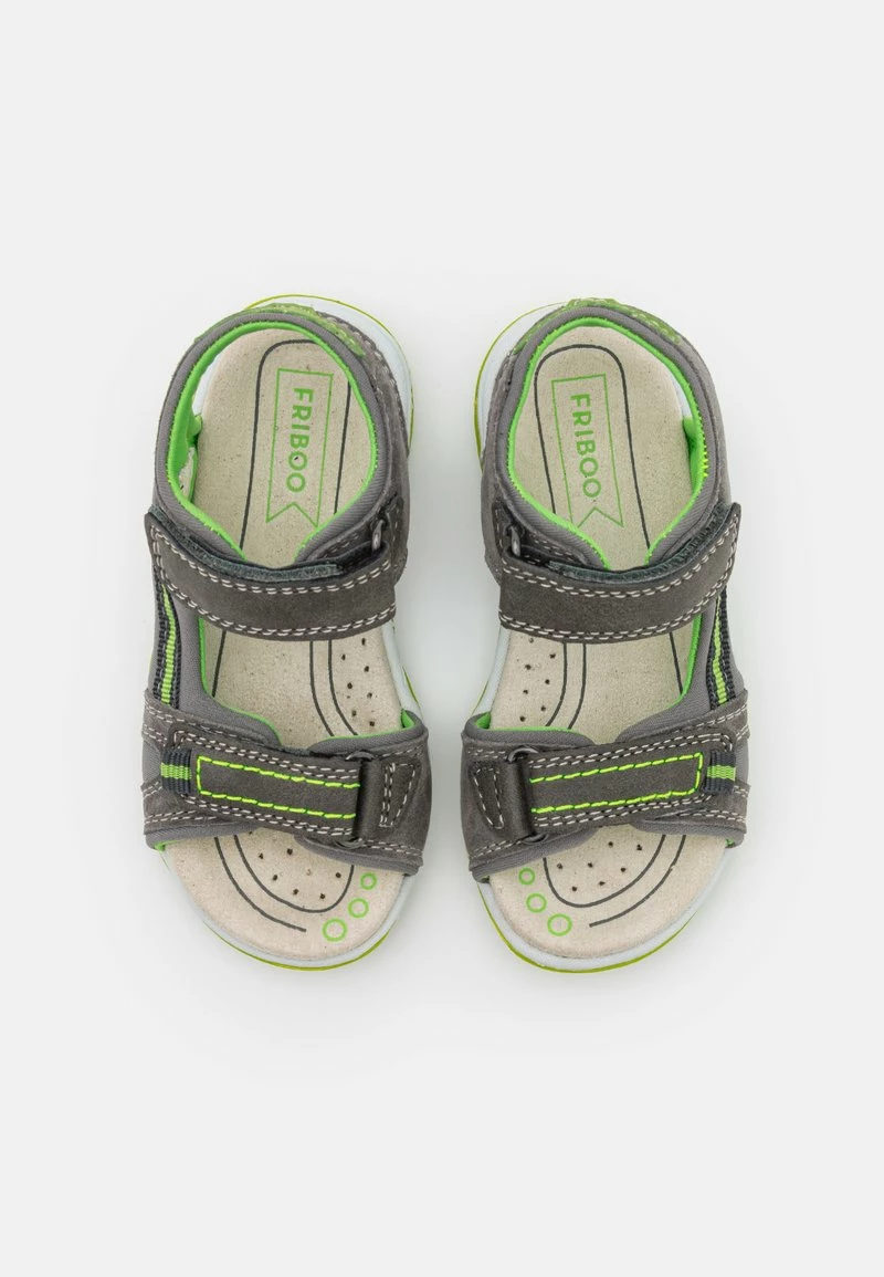 Friboo LEATHER - Trekkingsandale - Dark Grey, Kinder 6 Friboo LEATHER - Trekkingsandale - Dark Grey, Kinder – Bild 4