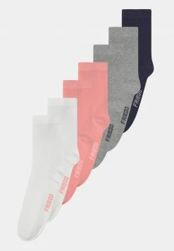 Friboo 7 PACK - Socken - White/pink/grey, Kinder