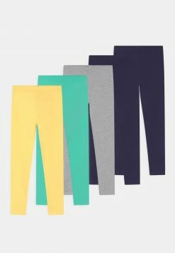 Friboo 5 PACK - Leggings - Hosen - Multi-coloured/dark Blue/yellow, Kinder