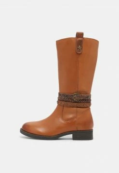 Friboo Cowboy-/Bikerboot - Cognac, Kinder