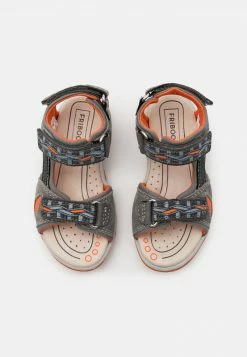 Friboo LEATHER - Trekkingsandale - Dark Grey, Kinder -Günstiges FRIBOO Geschäft e20cb8a444f3474ab9f7dc53335c2d0e