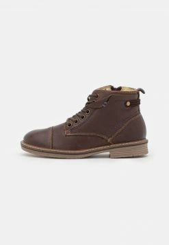 Friboo Schnürstiefelette - Dark Brown, Kinder