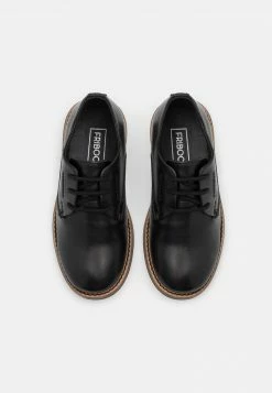 Friboo LEATHER - Schnürer - Black, Kinder -Günstiges FRIBOO Geschäft e282e24429874371b2aab537efa17e89