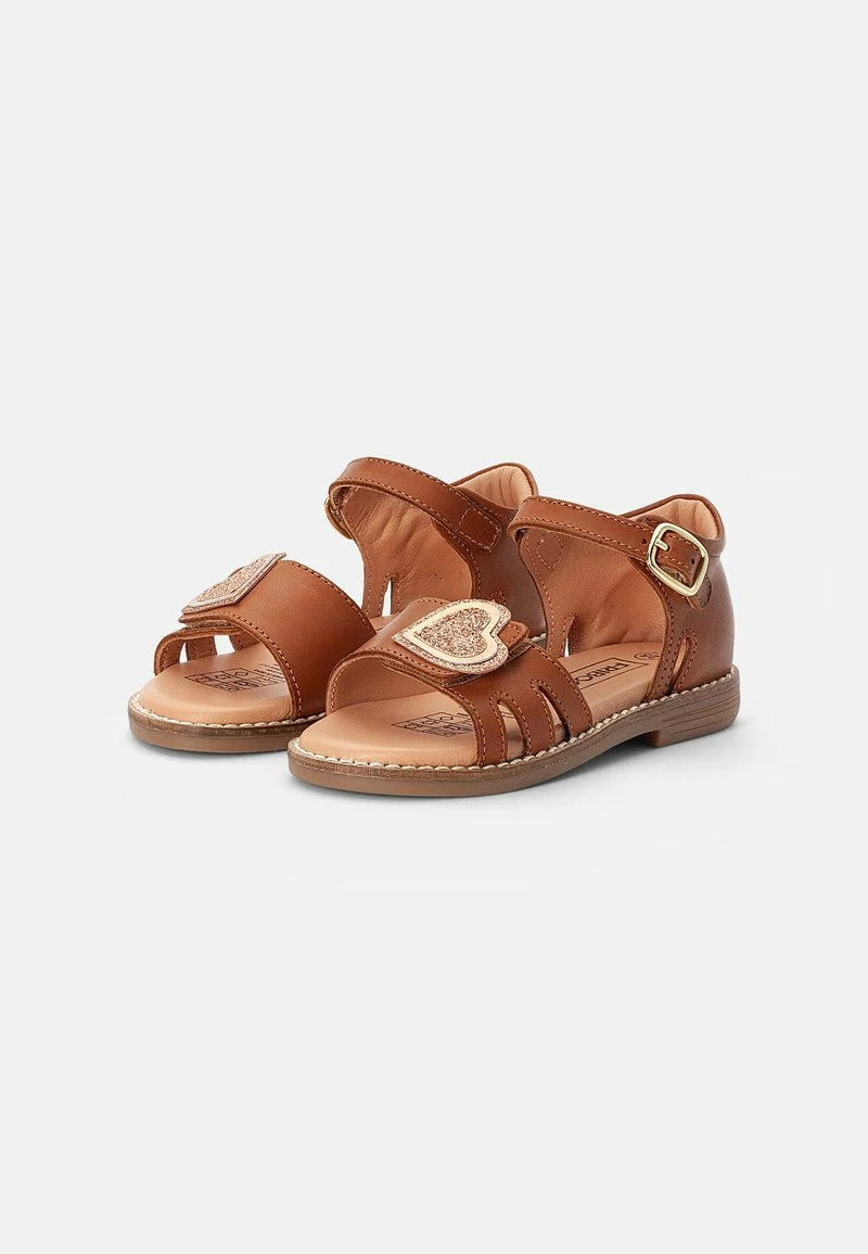 Friboo LEATHER SANDALS - Riemensandalette - Cognac, Kinder 3 Friboo LEATHER SANDALS - Riemensandalette - Cognac, Kinder
