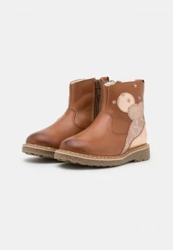 Friboo LEATHER - Stiefelette - Cognac, Kinder -Günstiges FRIBOO Geschäft ea295a289bd34fa4b3e604fb9d0ab57f